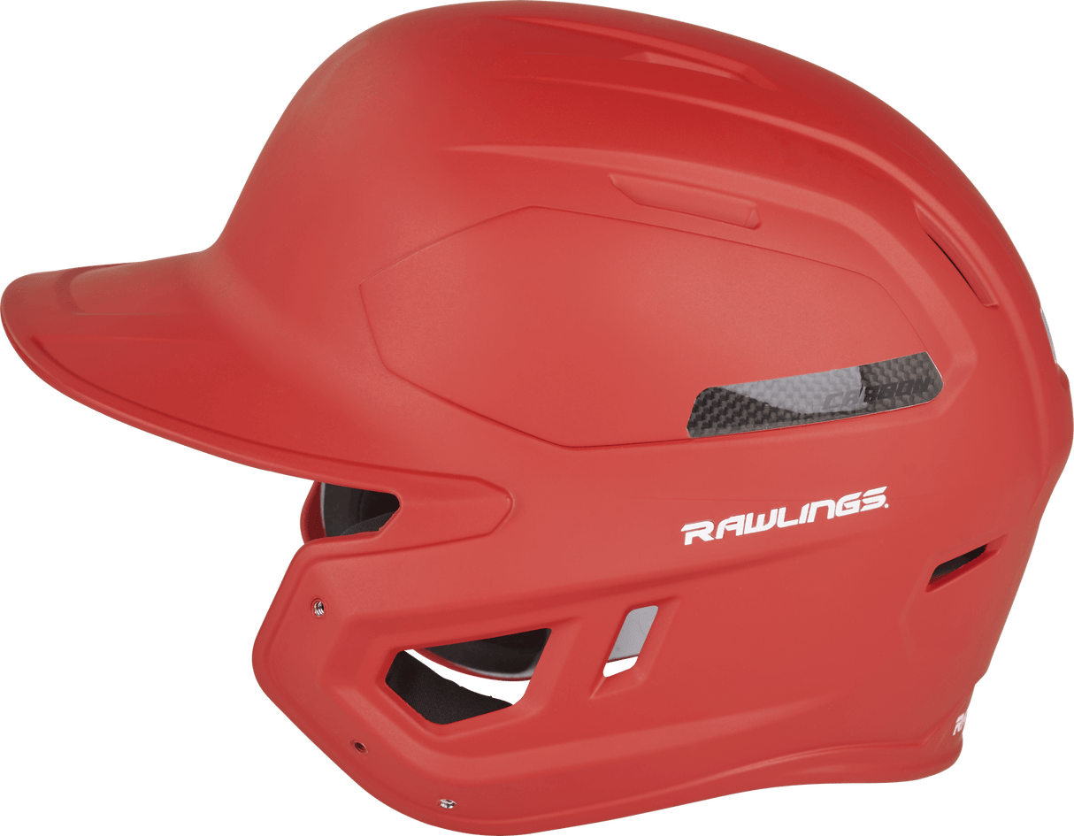 Rawlings Mach Carbon 1-Tone Baseball Helmet - Matte Rawlings