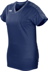 Rawlings Girls' V Neck Jersey Rawlings