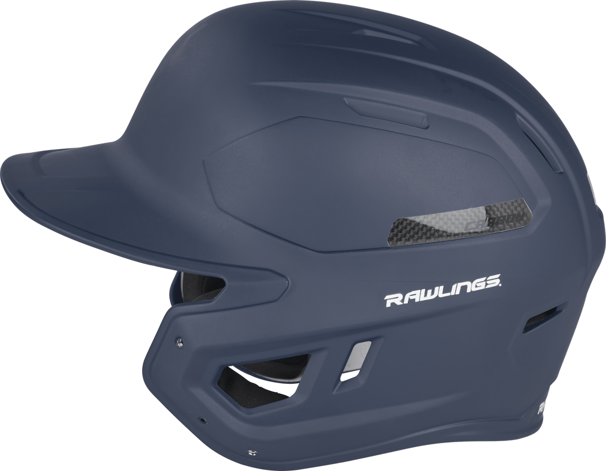 Rawlings Mach Carbon 1-Tone Baseball Helmet - Matte Rawlings