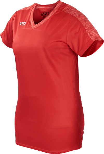 Rawlings Girls' V Neck Jersey