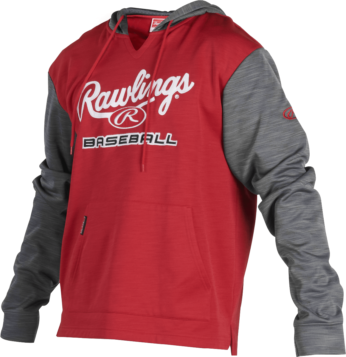Rawlings Youth 2-Tone Long-Sleeve Fleece Baseball Hoodie Rawlings