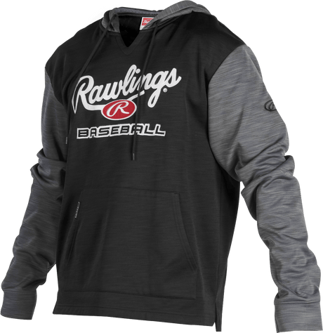 Rawlings Youth 2-Tone Long-Sleeve Fleece Baseball Hoodie Rawlings