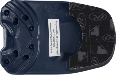 Rawlings Reversible Extension For R16/Velo Batting Helmet - Molded/Textured