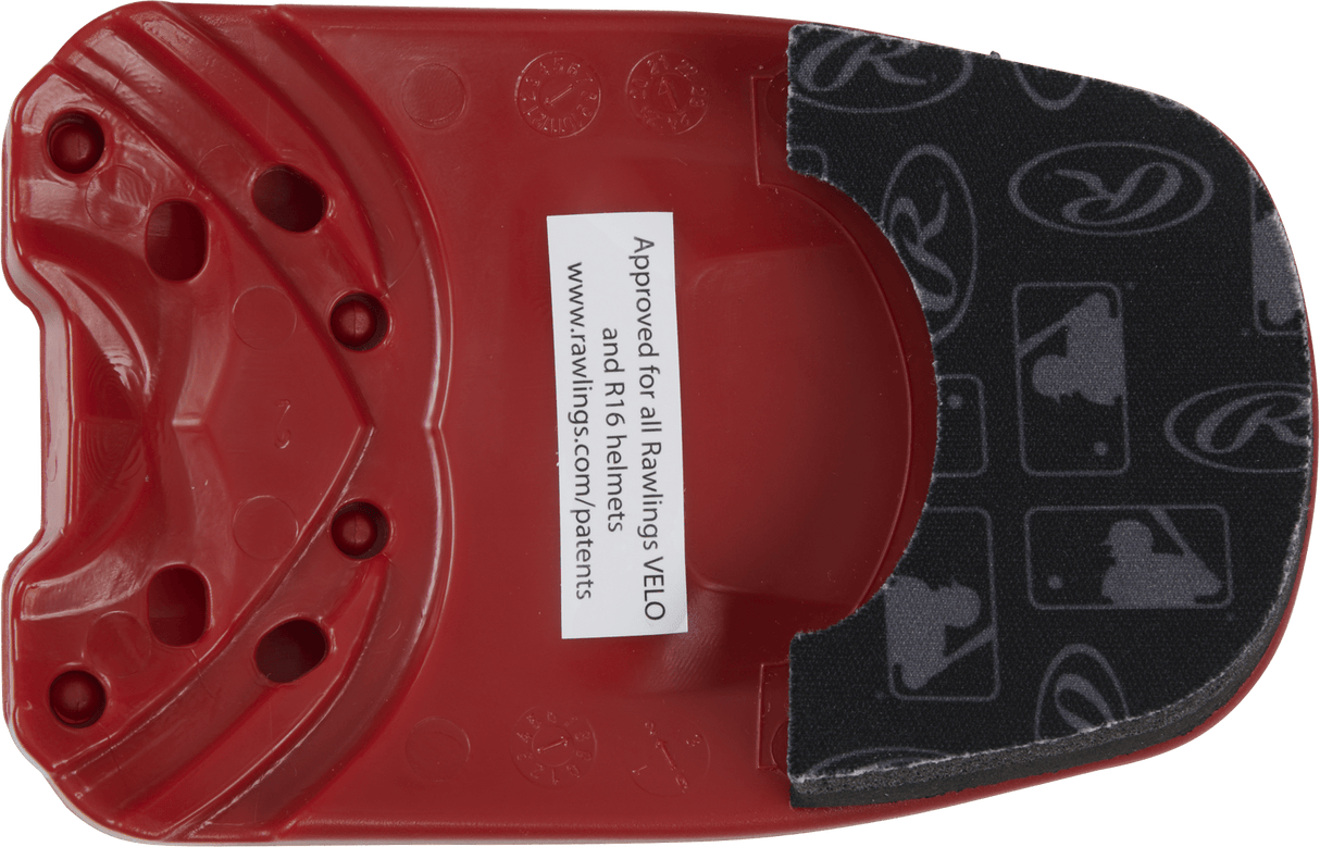Rawlings Reversible Extension For R16/Velo Batting Helmet - Molded/Textured Rawlings