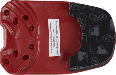 Rawlings Reversible Extension For R16/Velo Batting Helmet - Molded/Textured