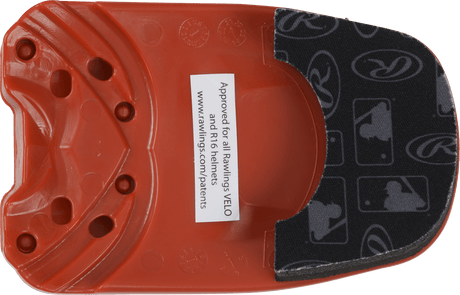 Rawlings Reversible Extension For R16/Velo Batting Helmet - Molded/Textured Rawlings