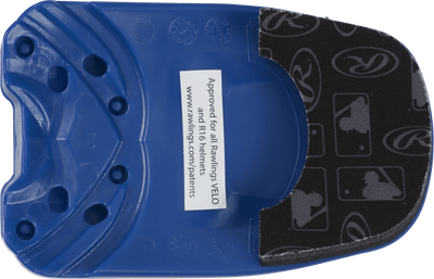 Rawlings Reversible Extension For R16/Velo Batting Helmet - Molded/Textured