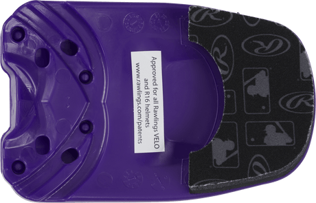 Rawlings Reversible Extension For R16/Velo Batting Helmet - Molded/Textured Rawlings