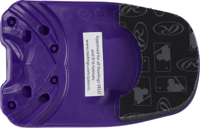 Rawlings Reversible Extension For R16/Velo Batting Helmet - Molded/Textured