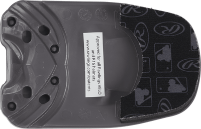 Rawlings Reversible Extension For R16/Velo Batting Helmet - Molded/Textured