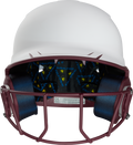 Rawlings Mach Ice Softball Batting Helmet, Senior Rawlings