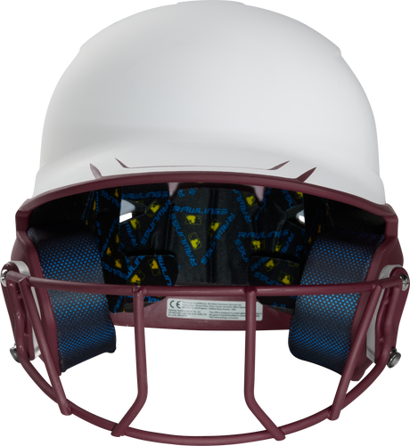 Rawlings Mach Ice Softball Batting Helmet, Senior Rawlings