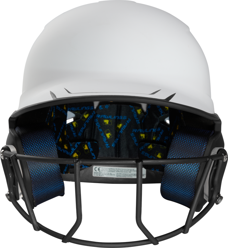 Rawlings Mach Ice Softball Batting Helmet, Senior