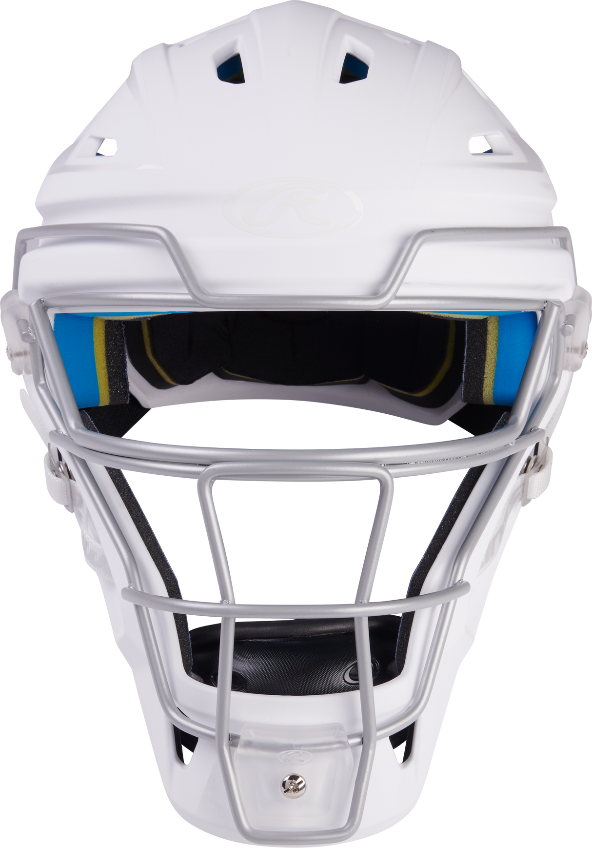Rawlings Senior Mach 2-Tone Hockey Style Catchers Helmet - Matte Rawlings