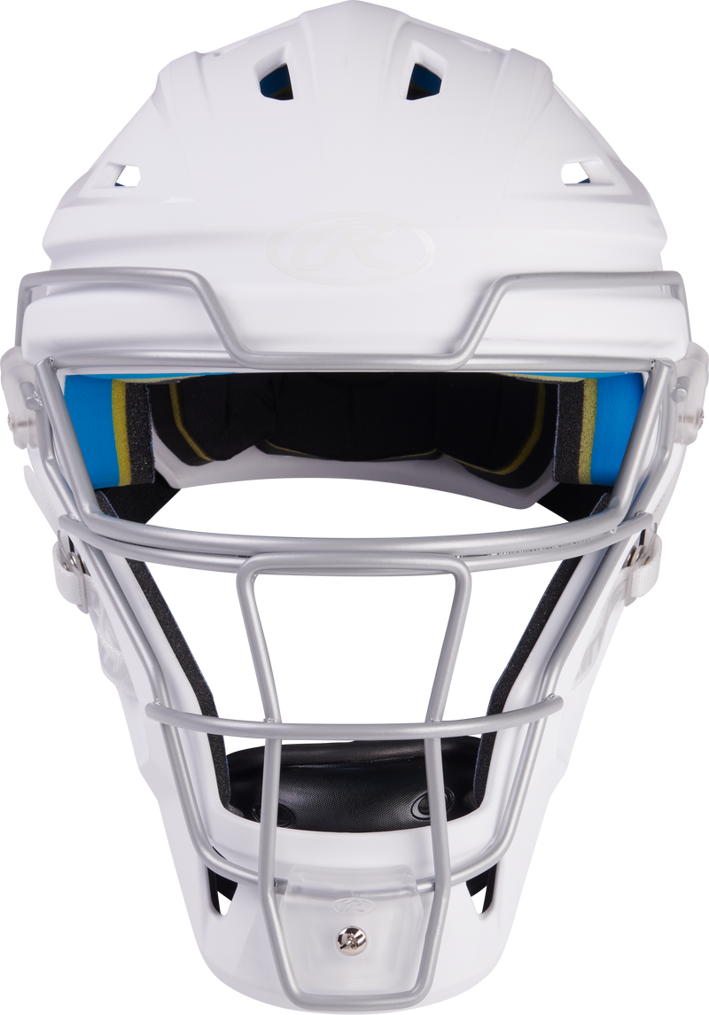 Rawlings Senior Mach 2-Tone Hockey Style Catchers Helmet - Matte