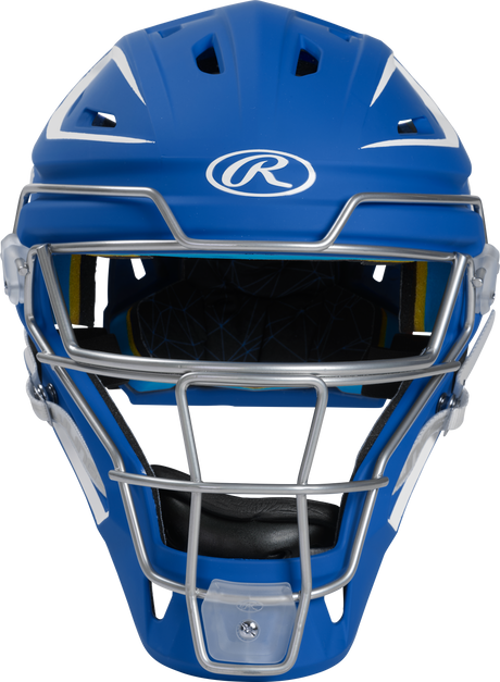 Rawlings Senior Mach 2-Tone Hockey Style Catchers Helmet - Matte Rawlings