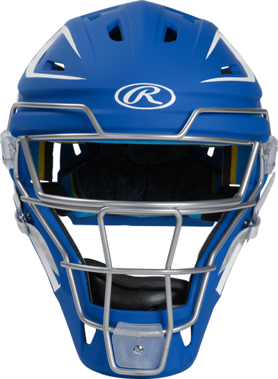 Rawlings Senior Mach 2-Tone Hockey Style Catchers Helmet - Matte