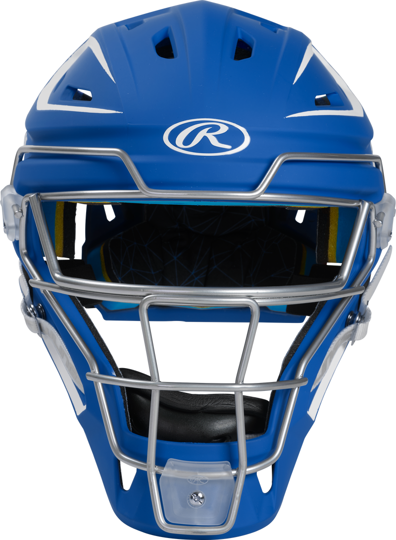Rawlings Senior Mach 2-Tone Hockey Style Catchers Helmet - Matte