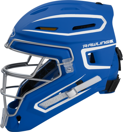 Rawlings Senior Mach 2-Tone Hockey Style Catchers Helmet - Matte