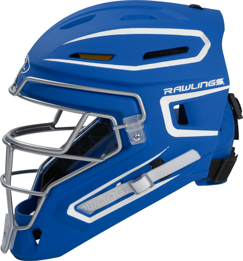 Rawlings Senior Mach 2-Tone Hockey Style Catchers Helmet - Matte
