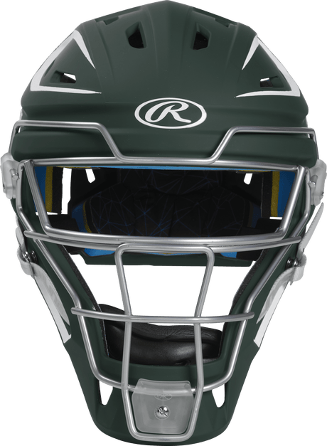 Rawlings Junior Mach 2-Tone Hockey Style Catchers Helmet - Matte Rawlings