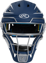 Rawlings Senior Mach 2-Tone Hockey Style Catchers Helmet - Matte Rawlings
