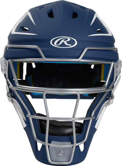 Rawlings Senior Mach 2-Tone Hockey Style Catchers Helmet - Matte