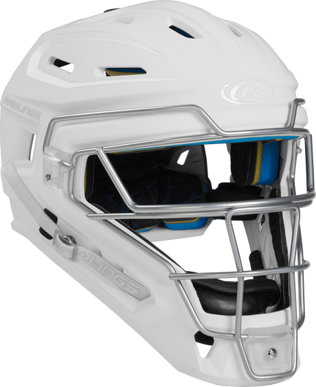 Rawlings Junior Mach 2-Tone Hockey Style Catchers Helmet - Matte Rawlings