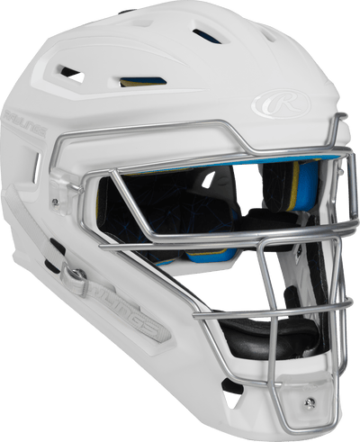 Rawlings Junior Mach 2-Tone Hockey Style Catchers Helmet - Matte