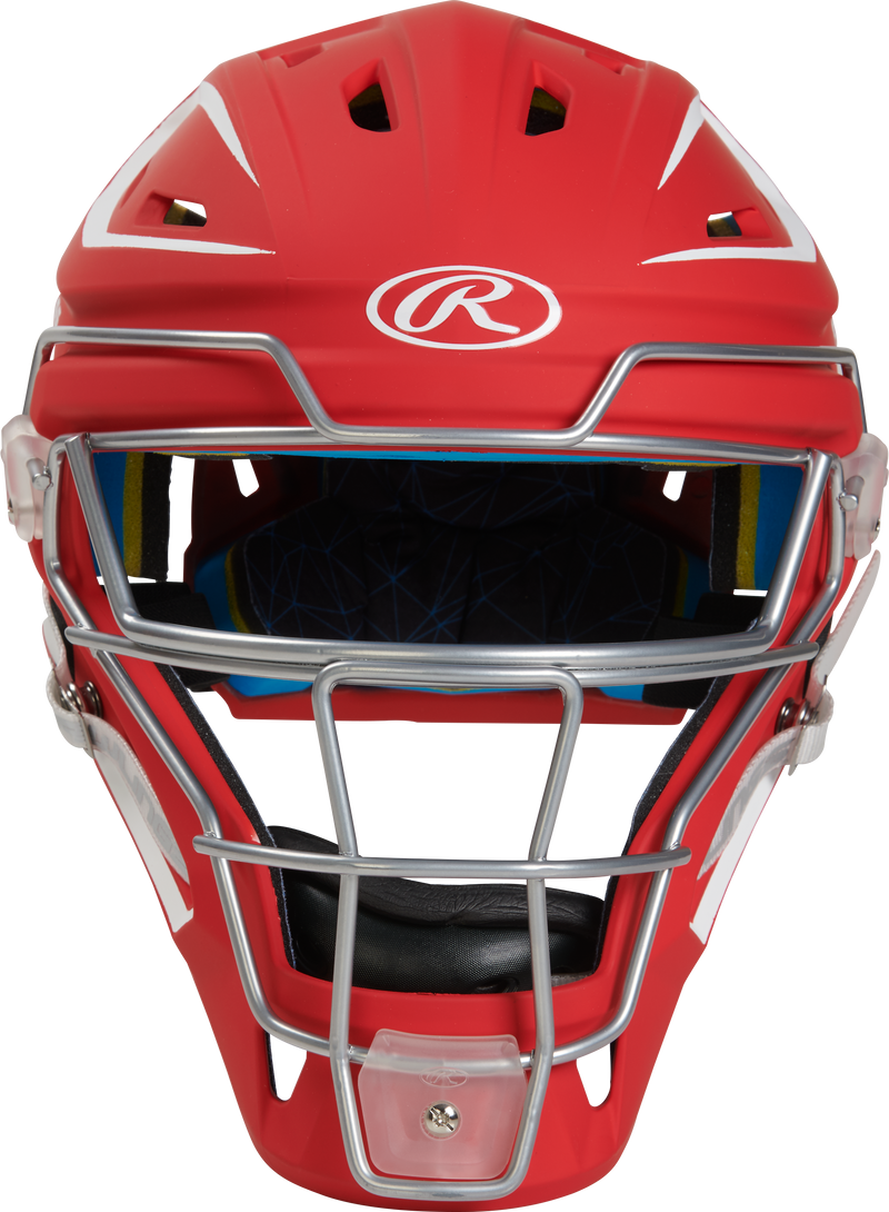 Rawlings Senior Mach 2-Tone Hockey Style Catchers Helmet - Matte
