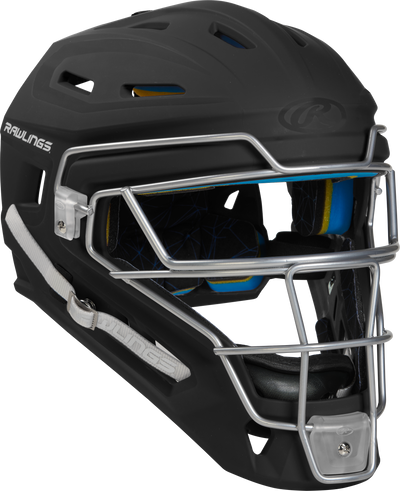 Rawlings Senior Mach 2-Tone Hockey Style Catchers Helmet - Matte
