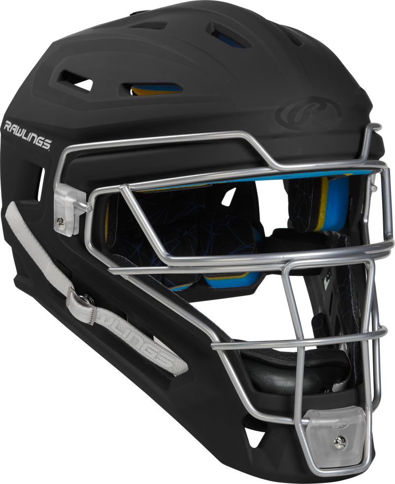 Rawlings Senior Mach 2-Tone Hockey Style Catchers Helmet - Matte