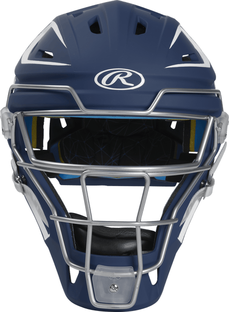 Rawlings Junior Mach 2-Tone Hockey Style Catchers Helmet - Matte Rawlings