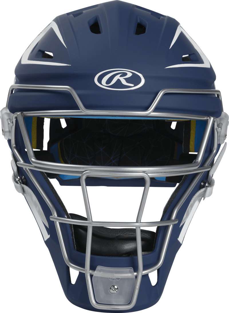 Rawlings Junior Mach 2-Tone Hockey Style Catchers Helmet - Matte