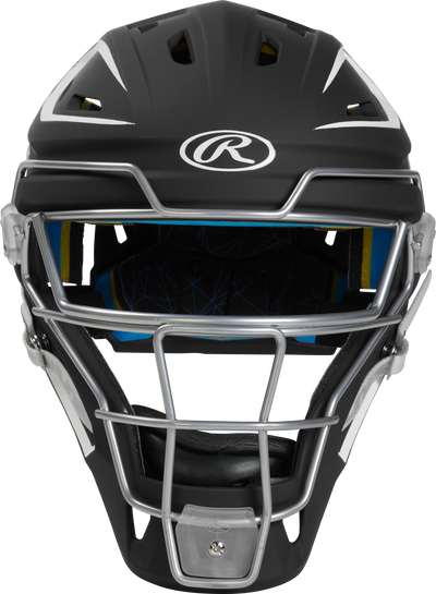 Rawlings Senior Mach 2-Tone Hockey Style Catchers Helmet - Matte