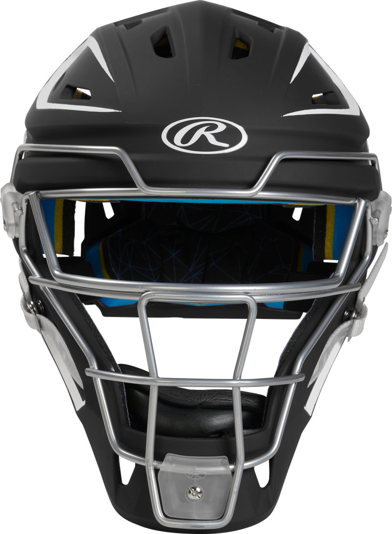 Rawlings Senior Mach 2-Tone Hockey Style Catchers Helmet - Matte