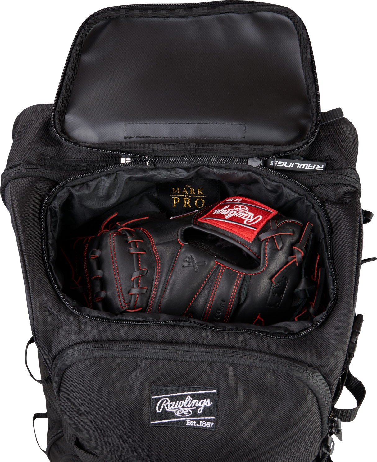 Rawlings R1801 Baseball Wheeled Catcher's Bag Rawlings