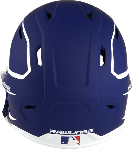 Rawlings Mach Two-Tone Matte Helmet with Adjustable Face Guard - Senior Rawlings