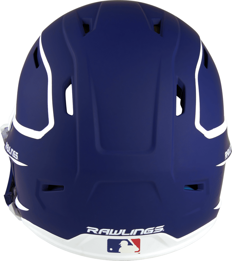 Rawlings Mach Two-Tone Matte Helmet W/Adjustable Face Guard - Senior