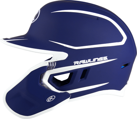 Rawlings Mach Two-Tone Matte Helmet with Adjustable Face Guard - Senior Rawlings