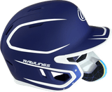Rawlings Mach Two-Tone Matte Helmet with Adjustable Face Guard - Senior Rawlings