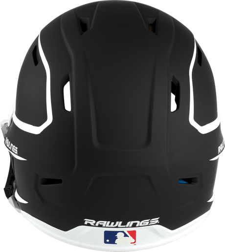 Rawlings Mach Two-Tone Matte Helmet with Adjustable Face Guard - Senior Rawlings