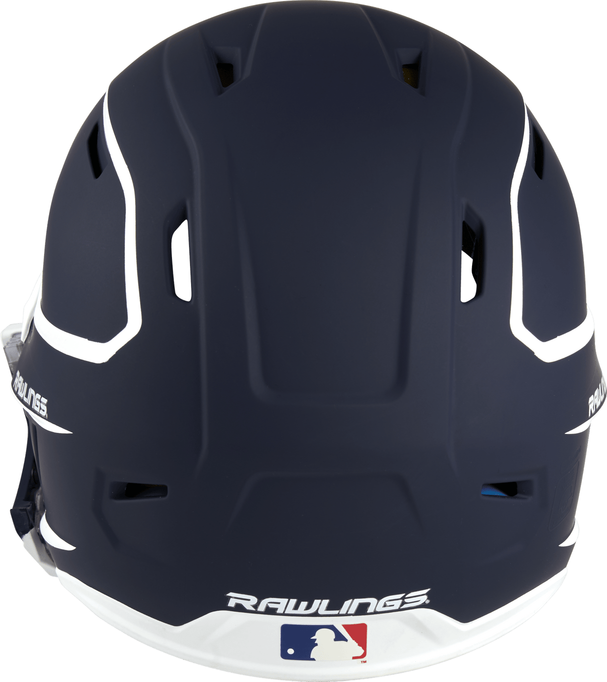 Rawlings Mach Two-Tone Matte Helmet with Adjustable Face Guard - Senior Rawlings