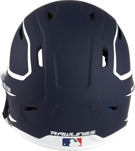 Rawlings Mach Two-Tone Matte Helmet with Adjustable Face Guard - Senior Rawlings