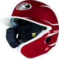 Rawlings Mach Two-Tone Matte Helmet with Adjustable Face Guard - Senior Rawlings