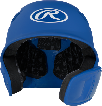 Rawlings R16 1-Tone Baseball Helmet With Reversible Extension - Matte