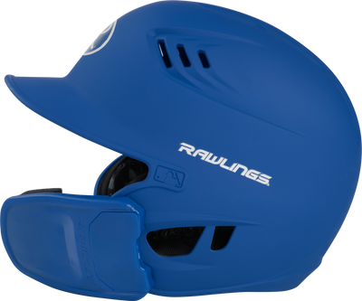 Rawlings R16 1-Tone Baseball Helmet With Reversible Extension - Matte