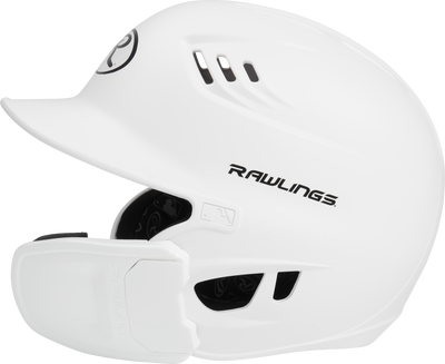 Rawlings R16 1-Tone Baseball Helmet With Reversible Extension - Matte