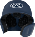Rawlings R16 1-Tone Junior Baseball Helmet with Reversible Extension - Matte Rawlings
