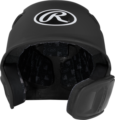 Rawlings R16 1-Tone Baseball Helmet With Reversible Extension - Matte